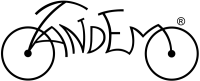 Fahrrad Logo für TANDEM Sprachpartnerschaften